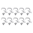 thumbnail image 2 of Stage Lighting Clamp, Stable Stage Light Clamps Hook 10PCS Multifunctional Cast Aluminum Easy Installation  for Performances, 2 of 7