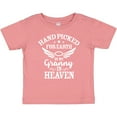 thumbnail image 3 of Inktastic Handpicked for Earth by My Granny in Heaven with Angel Wings Boys or Girls Baby T-Shirt, 3 of 5
