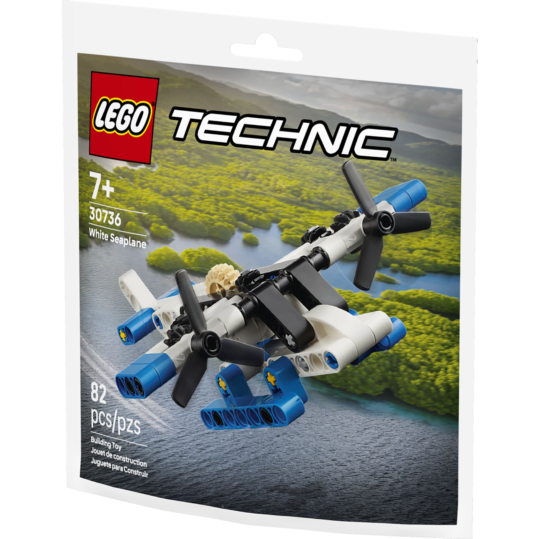 LEGO Technic Hidroavión Blanco 30736 5