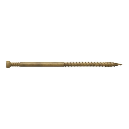 

Simpson Strong-Tie FT07300R300 #7 x 3 in. T10 Trim-Head Quik Guard® Tan Finish Trim Screw (300-Qty)