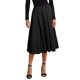 thumbnail image 1 of Falda midi plisada de corte A y cintura alta para mujer - Falda de trabajo con cremallera de poliéster para otoño-invierno, sin forro y resistente a las arrugas, 1 of 5