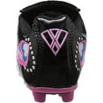 thumbnail image 3 of Vizari Shiny Retro Hearts Firm Ground Soccer Shoe for Boys and Girls - Black /Pink, 3 of 7