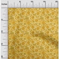 thumbnail image 1 of oneOone Polyester Spandex Yellow Fabric Florals Diy Clothing Quilting Fabric Print Fabric By Yard 56 Inch Wide-GS6, 1 of 1