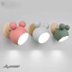 thumbnail image 5 of Lámpara de pared Lámpara de pared de aluminio Mickey Lámpara de dormitorio infantil Lámpara de pared interior (rosa), 5 of 5