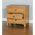 thumbnail image 5 of Sunny Designs Sedona 29" Petite Traditional Wood Night Stand in Rustic Oak, 5 of 5