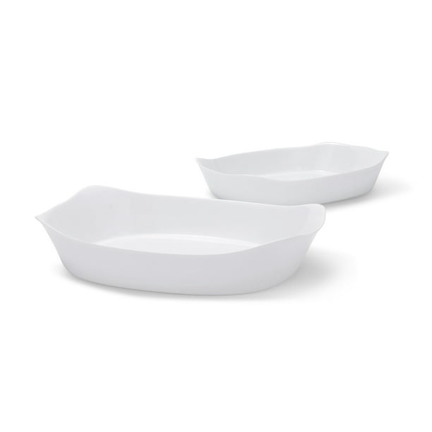 Rubbermaid DuraLite Glass Bakeware, 2Piece Set, Baking Dishes or