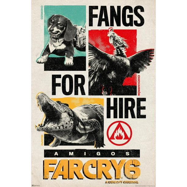 Far Cry 6 Fangs For Hire Chorizo Guapo Chicharron Video Game Gaming