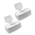 thumbnail image 2 of 2pcs Refillable Wipe Dispenser Wet Tissue Box Wet Tissue Holder Household Wipes Dispenser, 2 of 9