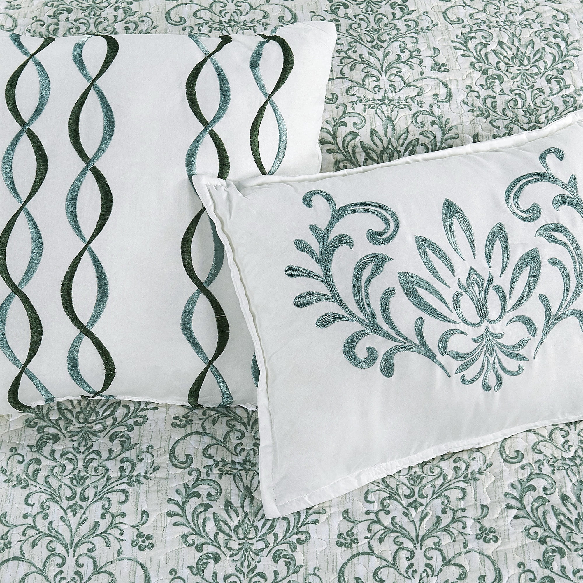 Home Soft Things 6 Piece Mayfair Printed Quilt Set, Oversize King (122" x 106")