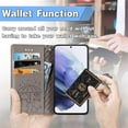 thumbnail image 6 of for Samsung Galaxy S22 Cartoon Cute Wallet Case,Cat Dog Style Flip Phone Cover with ID Card Holder PU Leather Cases for Samsung Galaxy S22 MG Grey, 6 of 14