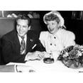 thumbnail image 2 of Art.com Desi Arnaz and Lucille Ball at the Stork Club, 1947 Photo, 24" x 18", 2 of 4