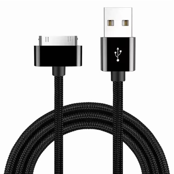 BRICK- 1Pack Usb To 30 Pin Charger Cable Nylon Braided Charging Cord 6.56Ft Usb...