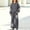 Dark Gray, variant on Spazoro Girls Hooded Sweatshirt Outfit with Kangaroo Pocket, Warm Floral Print Long Sleeve Elastic Waist 2 Piece Activewear Set for Daily Casual Wear Blue Size 6-7