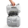 thumbnail image 4 of YYAO 5.3 Gallon Waste Tank, Portable Indoor Outdoor Toilet for Travel Camping RV Boating Fishing, Grey, 4 of 9