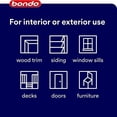 thumbnail image 6 of Bondo Rotted Wood Restorer - Water-Resistant, Liquid - 8 Ounces — Residential Use, Standard Application, 6 of 13