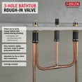 thumbnail image 2 of Delta Roman Tub Rough Faucet R2707, 2 of 2