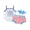 Light Blue A, variant on Hirigin My First 4th of July Baby Girl Outfits Letter Print Sling Tank Romper Top American Flag Shorts Headband 3Pcs Clothes Set