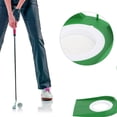 thumbnail image 3 of Alfombrilla de práctica de golf, tapete de práctica de golf de plástico para interiores y exteriores, desmontable, 3 of 6