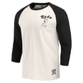 thumbnail image 2 of Men's Darius Rucker Collection by Fanatics White Cincinnati Reds Cooperstown Collection Raglan 3/4-Sleeve T-Shirt, 2 of 3