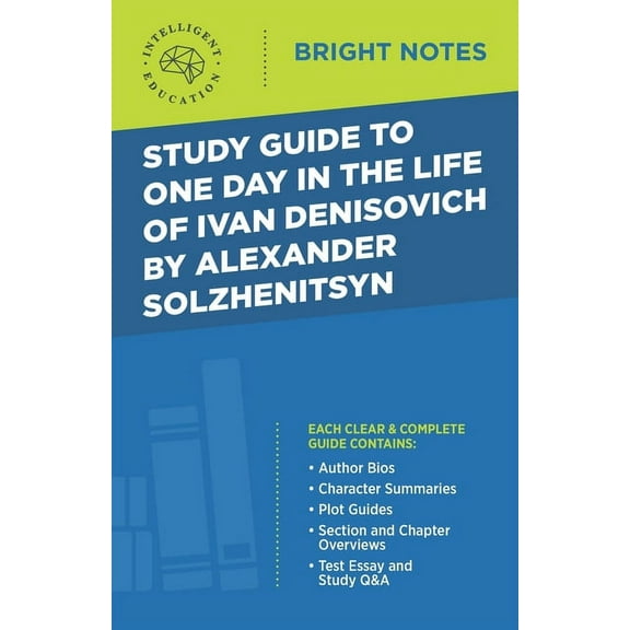 Bright Notes Study Guide to One Day in the Life of Ivan Denisovich by Alexander Solzhenitsyn, (Paperback)