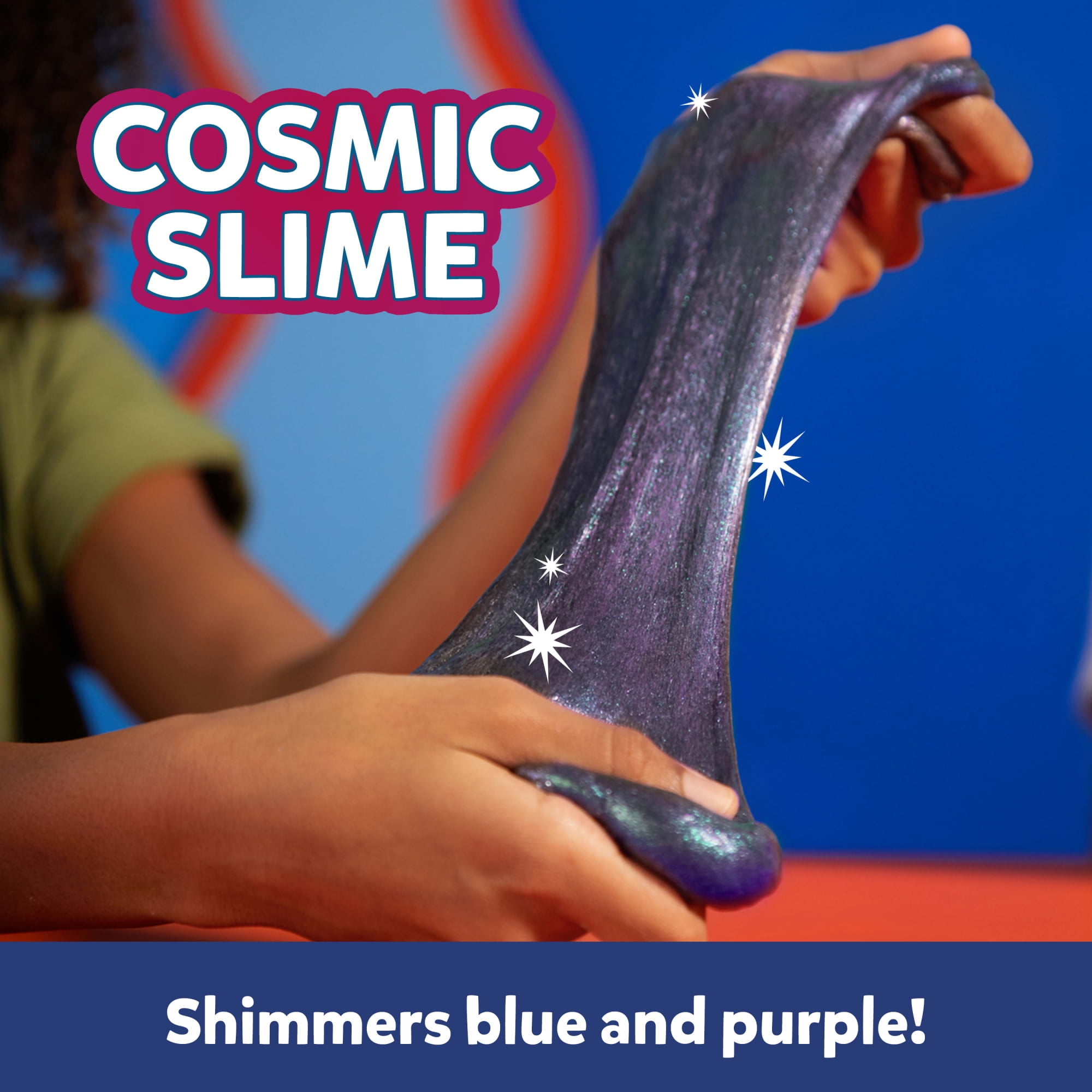 Elmer's Gue Premade Slime, Cosmic Shimmer Glitter Slime, 4 oz, 1 Count