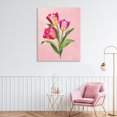 thumbnail image 3 of Stupell Industries French Country Vibrant Magenta Tulips Canvas Art, 30 x 40, by Diane Neukirch, 3 of 8