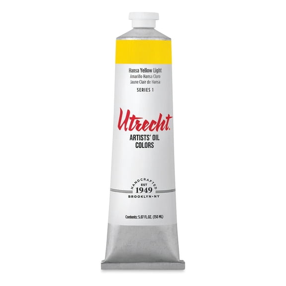 Utrecht Artists' Oil Paint - Hansa Yellow Light, 150 ml tube