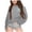 X954 Grey, variant on Confree Sweatshirts For Girls Graphic Print Long Sleeve Sweatshirt Spring Autumn Dailywear Breathable Casual Toddler Girls Pullover Top Size 3-4 Years Black