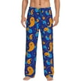 thumbnail image 5 of Mens Pajama Pants, Colorful Yin Yang Soft Sleep & Lounge Pants for Men, Cuteness Casual PJ Bottoms Pants with Pockets, 5 of 7
