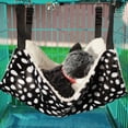 thumbnail image 5 of SPRING PARK Cat Hammocks Bed for Cage,Cat Cage Hammock, Pet Cage Hammock, Reversible Small Pet Hammock for Indoor Cat, and Small Pets, Pet Hanging Bed, Soft Sleepy Pad, 5 of 7