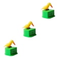thumbnail image 4 of Caja de palillos Billuyoard dispensador automático 3piezas pájaro amarillo espalda verde, 4 of 6