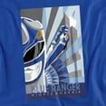 thumbnail image 2 of Power Rangers T-Shirt Blue Ranger Deco Unisex Graphic Tee For Men & Women, 2 of 7