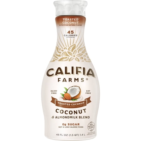 Califia Farms Toasted Coconut Almond Milk 48 Fluid Ounces