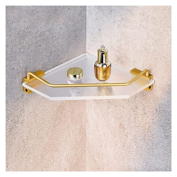 Estante de esquina de acrílico for ducha, carrito de ducha, estante de esquina for baño