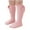 Hot Pink, variant on Baby Girls Knee High Socks Cotton Ruffled Tube Stockings Infant Toddler Cute Daily Long Socks