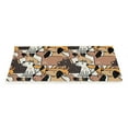 thumbnail image 6 of Easy Clean Adorable Anti Fatigue No Slip Surface Hair Catching Grooming Bath Mat (5 Mats), 6 of 7
