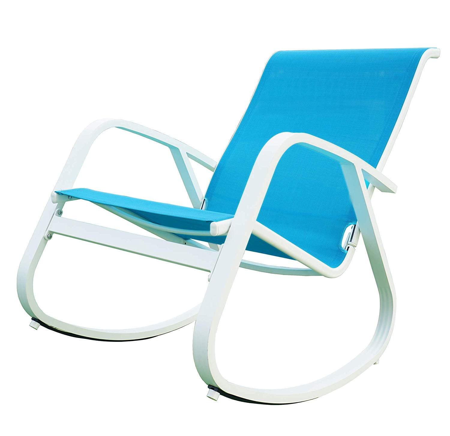 Kozyard Outdoor Comtemporary Patio Rocking Sling Chair with Powder