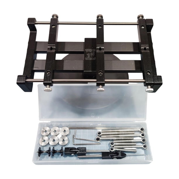 Soporte de montaje para juguetes de motocicleta, robusto, para modelos de bricolaje y de alta resistencia. Con base