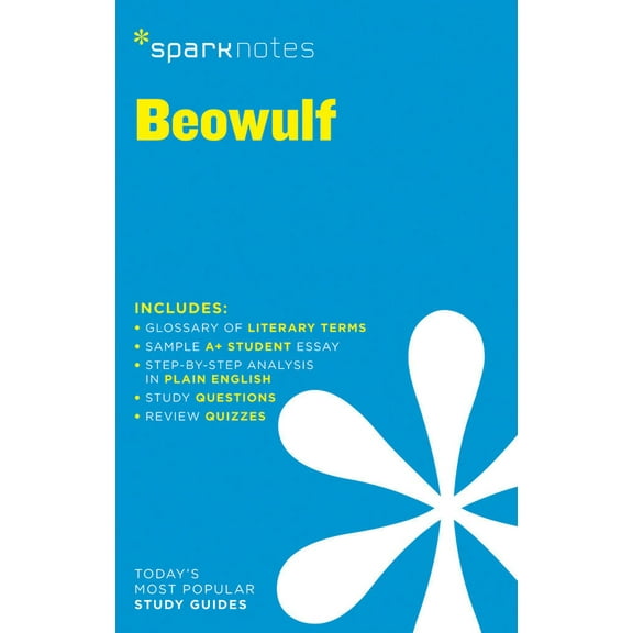 Pre-Owned Beowulf Sparknotes Literature Guide (Paperback) 1411469445 9781411469440