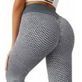 thumbnail image 1 of Butt Lift Yoga Pants Ruched Butt Leggings Butt Lift Textured Booty Lifting Anti-Cellulite Leggings, 1 of 9