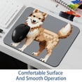 thumbnail image 6 of Dog Square Desk Mat Mousepad, 8.3x9.8 Inch Non-Slip Rubber Bottom, Printed Gaming Mousepad for Office and Gaming, 6 of 6