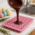 thumbnail image 7 of FHBVT Easter Bunny Chocolate Baking Mold 11.81In Food Grade Non Stick Temperature Resistant Easy Clean Clear Pattern for Home Kitchen Easter Baking Chocolate Candy Making Decor Party Favors, 7 of 7