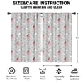 thumbnail image 2 of Blackout Kids Curtains,Princess Unicorn Butterfly Pattern Childrens Insulated Curtains Set Of 2,Bedroom Essentials,Toddler Room Decor 52"x84", 2 of 5