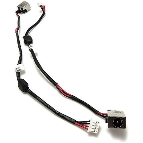 New AC DC Jack Power Plug in Charging Port Connector Socket with Wire Cable Harness Replacement for ACER Aspire E1-510P E1-510P-2671 E1-572 E1-572P E1-572G Gateway NV510P DC30100PR00