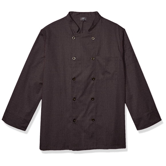 Chef Code Chef Coat, Charcoal, Medium