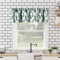 thumbnail image 5 of Forest Valance Curtains Nature Green Misty Forest Tree Art Printed Rod Pocket Curtain Valance for Kitchen Bedroom Living Room Decor 1 Panel W54xL18 Inch, 5 of 6
