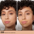 thumbnail image 3 of Fond de teint Fit Me Matte + Poreless Maybelline New York, Formule ultralégère qui contrôle la brillance, Pour peaux normales à grasses, 235 pure beige ,30 ml, 3 of 7