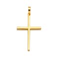 thumbnail image 2 of Wellingsale 14k Yellow Gold Cross Religious Pendant (Size : 35 x 19 mm), 2 of 4
