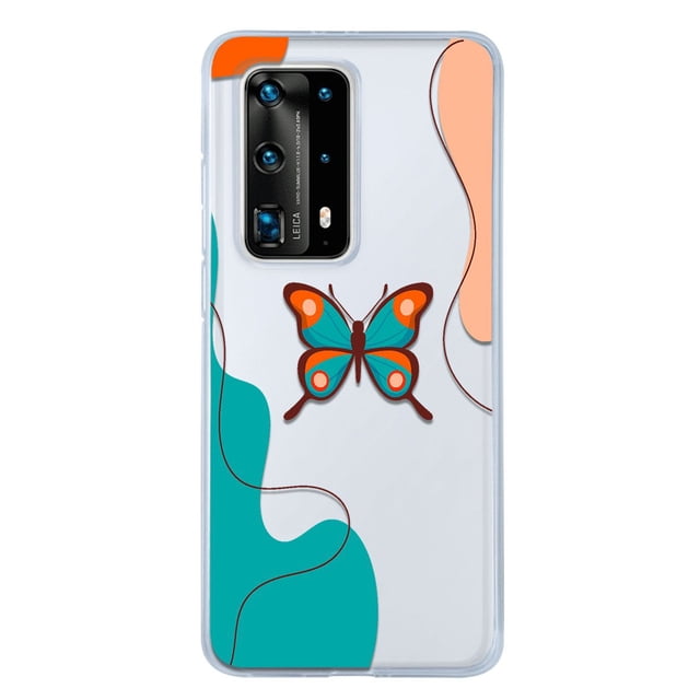 Funda InstaCase para Huawei P40 Pro Plus Mariposa Antigolpes