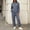 Dark Gray, variant on Women's Sweatsuits with Pockets and Hoodies Plus Size Drawstring Hoodie Elastic Waist Sweatpants Set